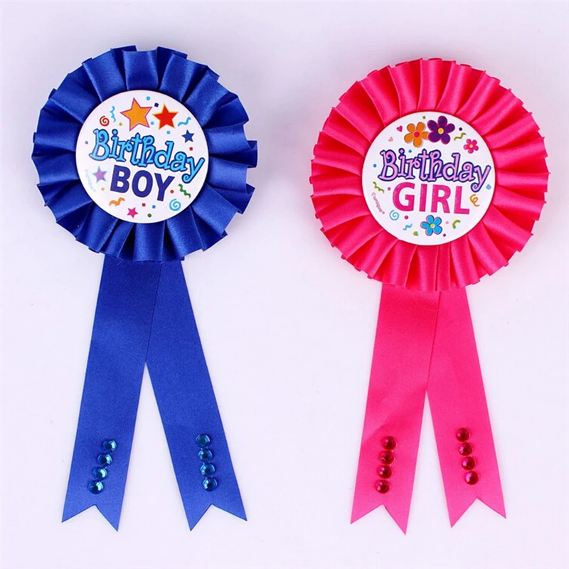 1 шт для дня рождения девочек и мальчиков орденская лента значок розетка стежков)