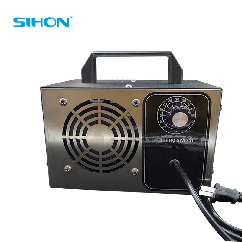 

Commercial Generator 10000mg/h Ozone Machine Home Air Ionizers Sterilizer Deodorizer for Rooms, Smoke, Cars and Pets