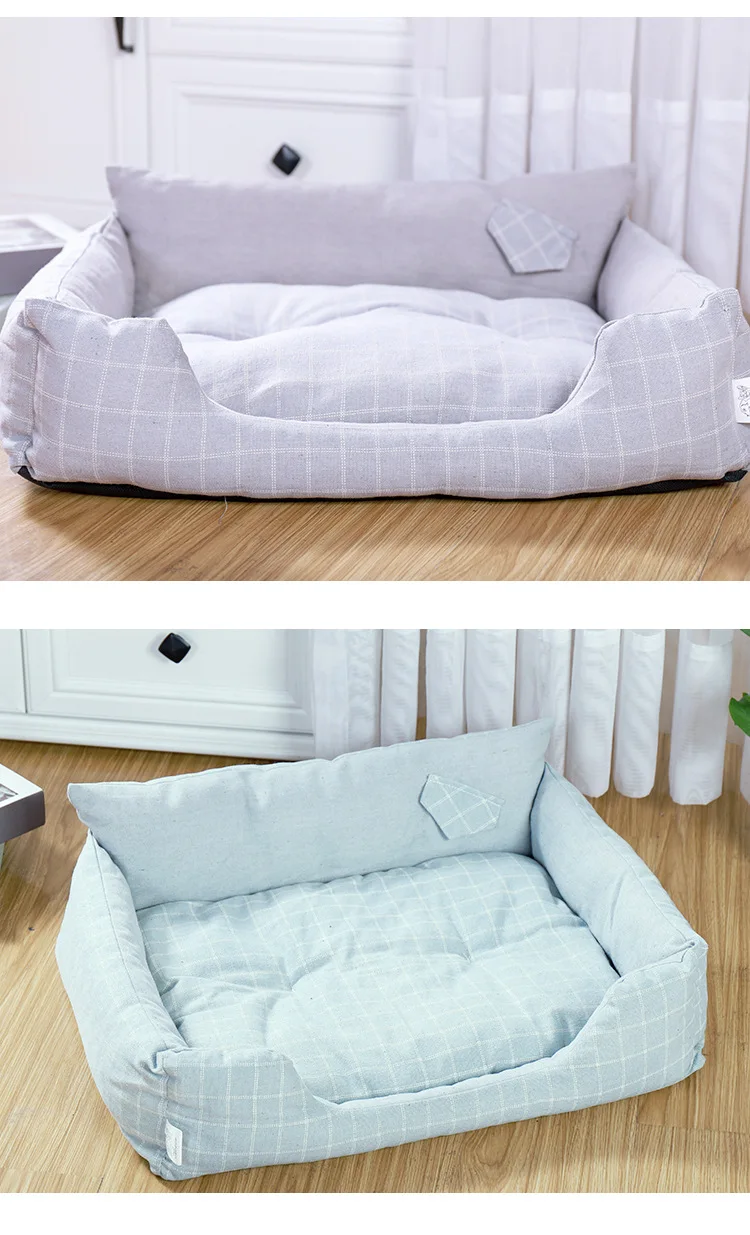 Кровать для собак Удобная зимняя теплая зимняя кровать для кошек cama para cachorro собачьи кровати для маленьких собак