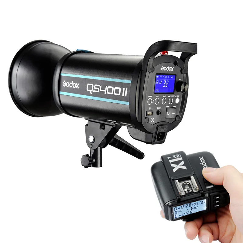 Беспроводная студийная стробоскописветильник вспышка Godox QS400II 400WS / QS600II 600WS QS800II