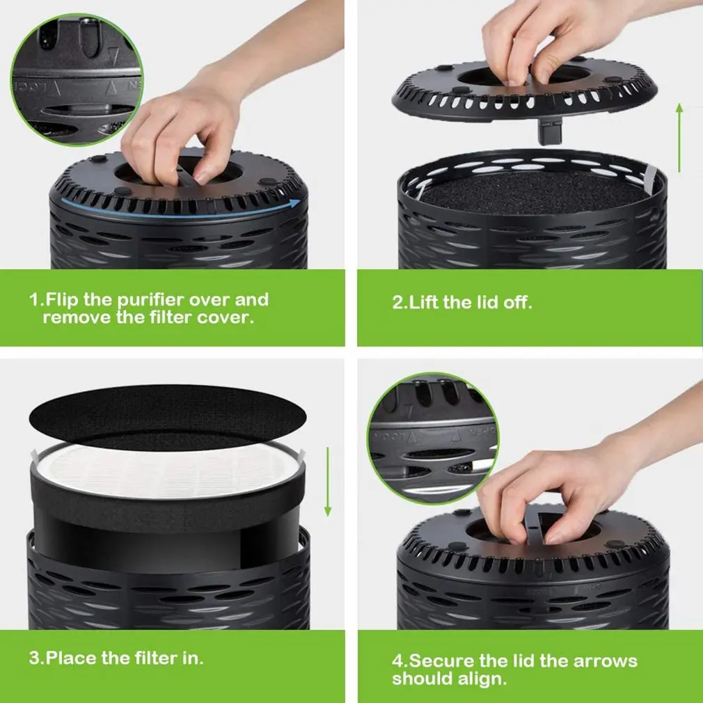 Настоящий HEPA с фильтром активированным углем совместимым Levoit LV-H132 номер детали