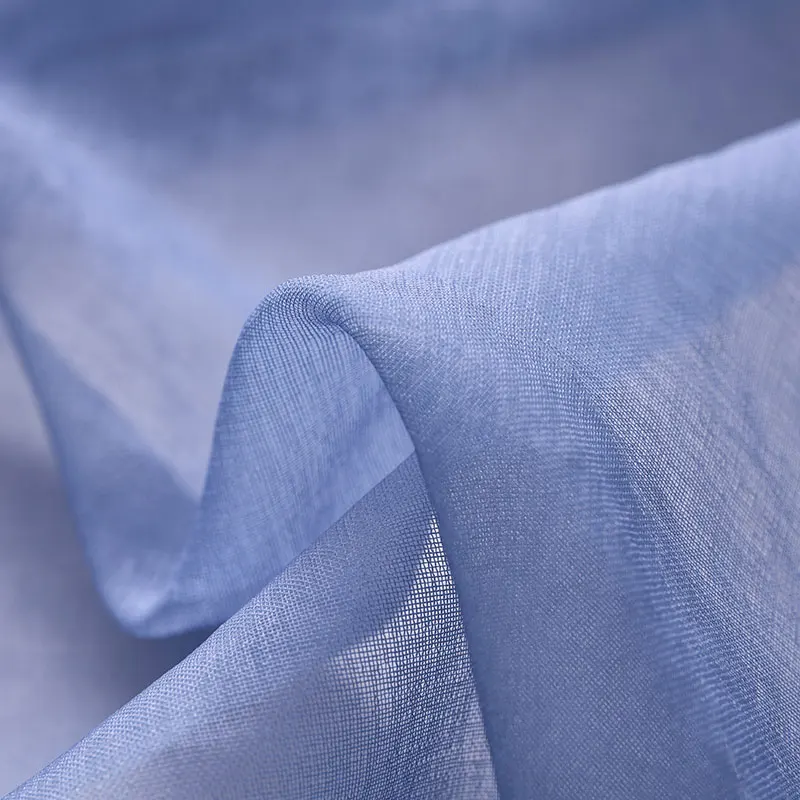 Современные градиентные тюлевые занавески на окна для гостиной цветные