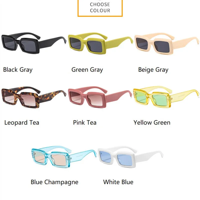 

Vintage Small Frame Square Sunglasses For Women Leopard Sun Glasses 2021 New Luxury Pink Elegant Oversized Black Eyewear Shades