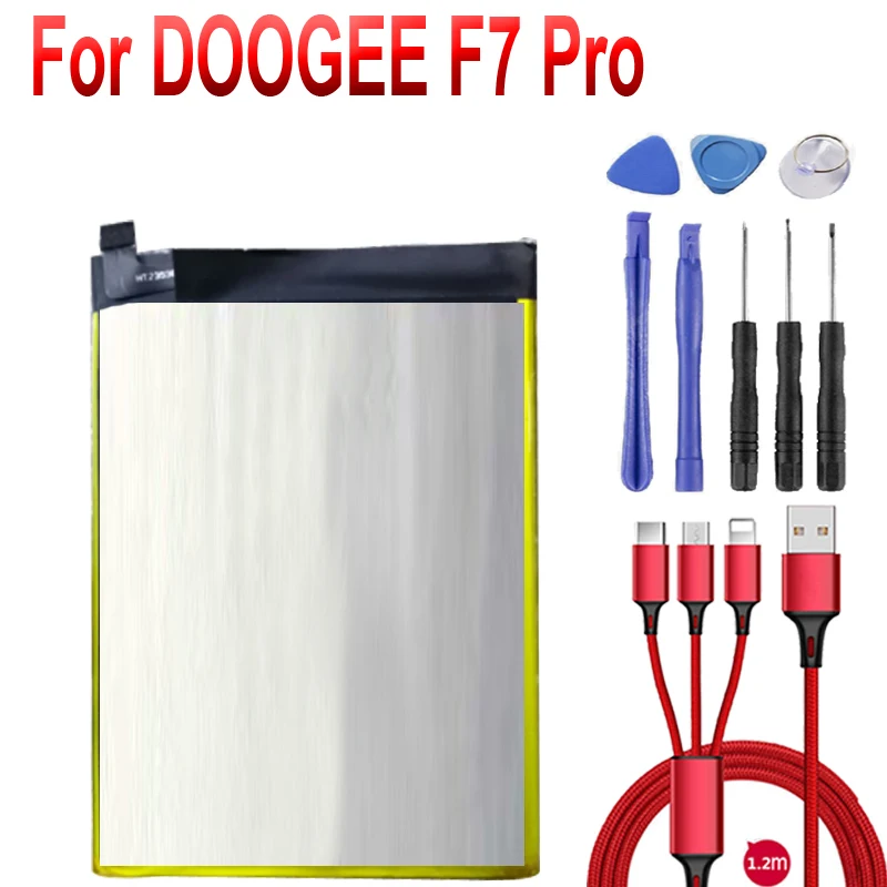 Аккумулятор F7 pro 4000 мАч 3 8 В Для DOOGEE 5 7 дюйма MTK6750 Восьмиядерный Android 6 0 смартфон USB