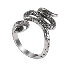 2020 последнее мужское кольцо из сплава животного форма змеи