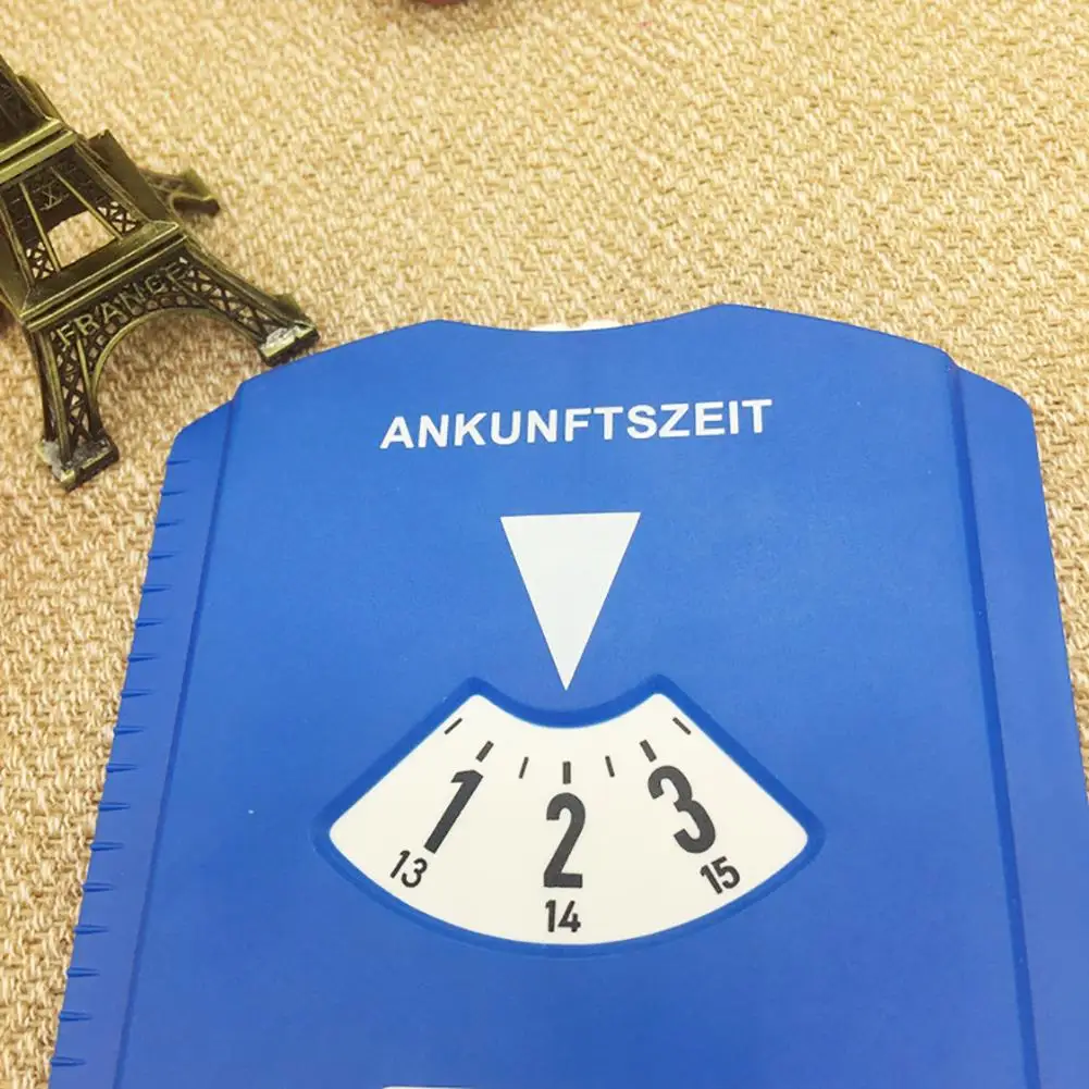 Лидер продаж! Пластиковый автомобильный парковочный диск таймер часы дисплей