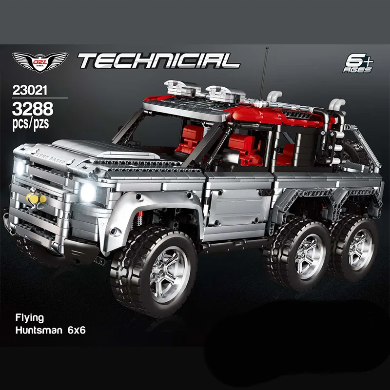 

Mould KingMOC Technical Series Off-Road Vehicle Land Car Rovers Defende SUV Model Kit Building Blocks Bricks Kids Toys Compatibl