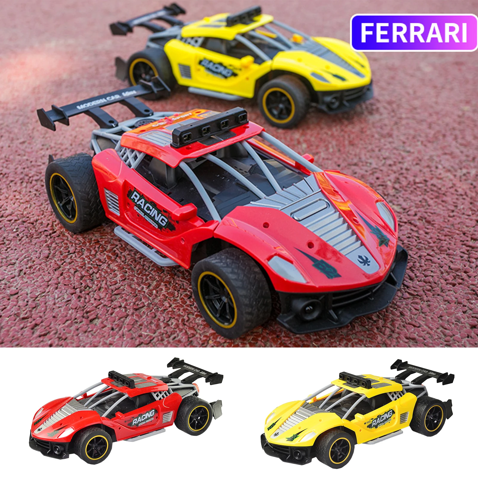 

1:12 RC Lighting Spray Car 2.4GHz Racing Car RC Drift Car With LED Light Music Remote Control Car 30mins Play Time Kids Gift