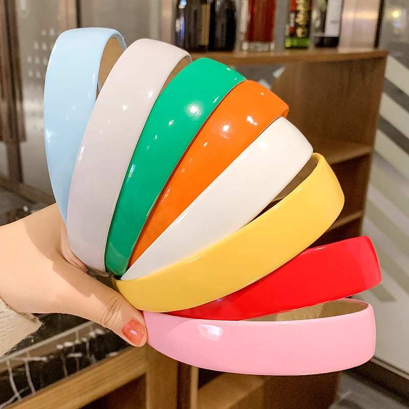 

Женская повязка для волос Instafamous, Универсальная повязка на голову для мытья лица, простой, Южная Корея, новый стиль, повязка для волос с широк...