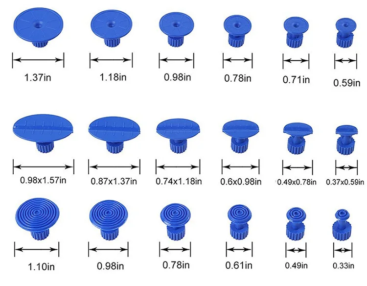 18 шт. автомобильный инструмент для безболезненного ремонта вмятин Съемник
