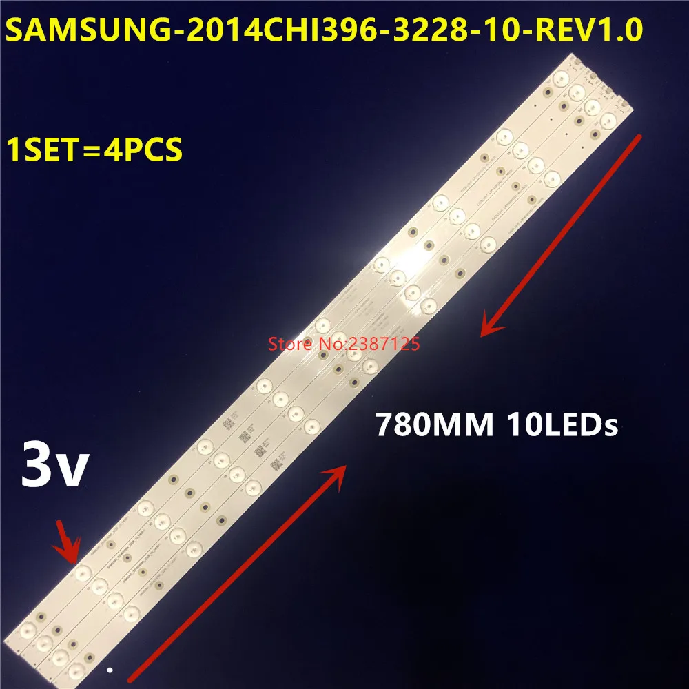 Светодиодный полосы 10 лампы для Hisense 40 ''ТВ SAMSUNG_2014CHI396_3228_10_REV1.0 LM41 00105A