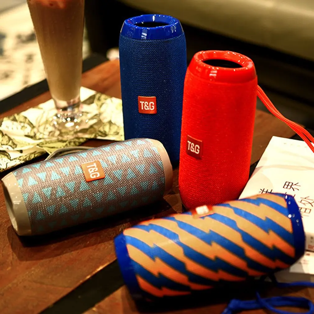 Водонепроницаемая портативная беспроводная Bluetooth Колонка T & G мини динамик для