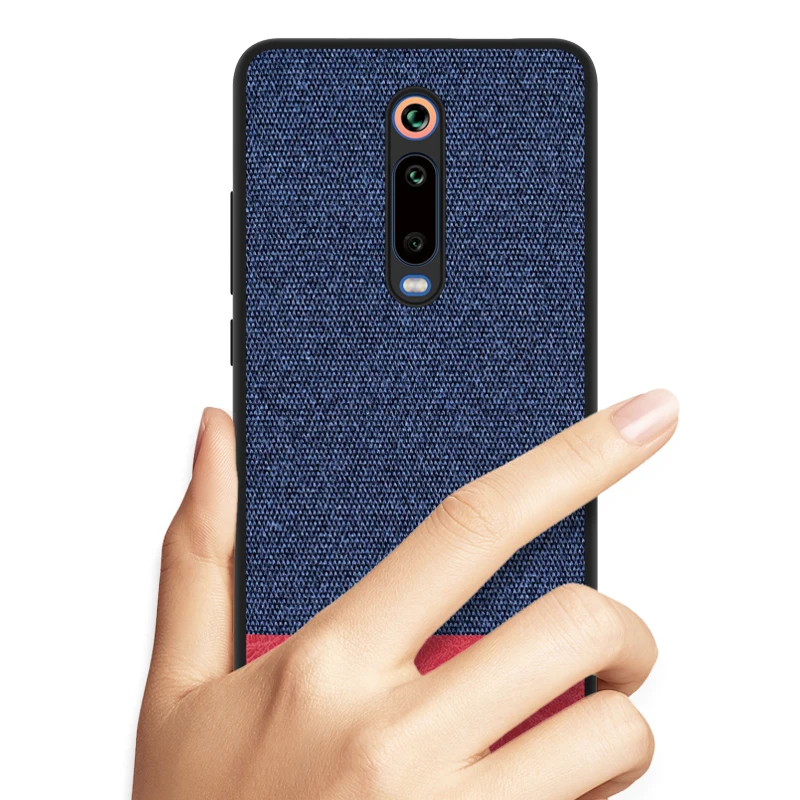 Чехол для телефона Xiaomi Redmi K20 Pro Противоударная задняя крышка ткань силиконовый