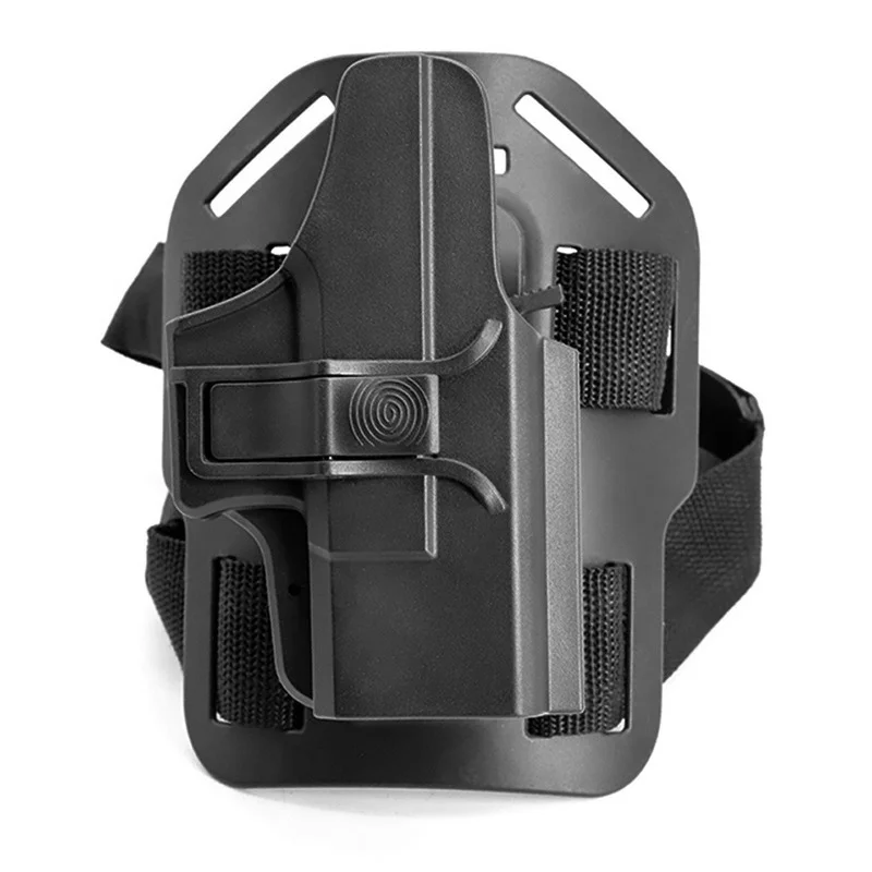

TEGE Polymer OWB Gun Cover Glock 26 27 33 With Leg Attachment 360 Degree Rotatable Adjusting Leg Holster