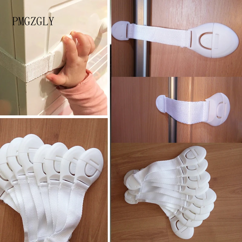 

10 шт./лот замки для ящиков, шкафов, шкафов, унитазов, замки для безопасности детей, пластиковые замки, ремни для защиты младенцев от детей 111