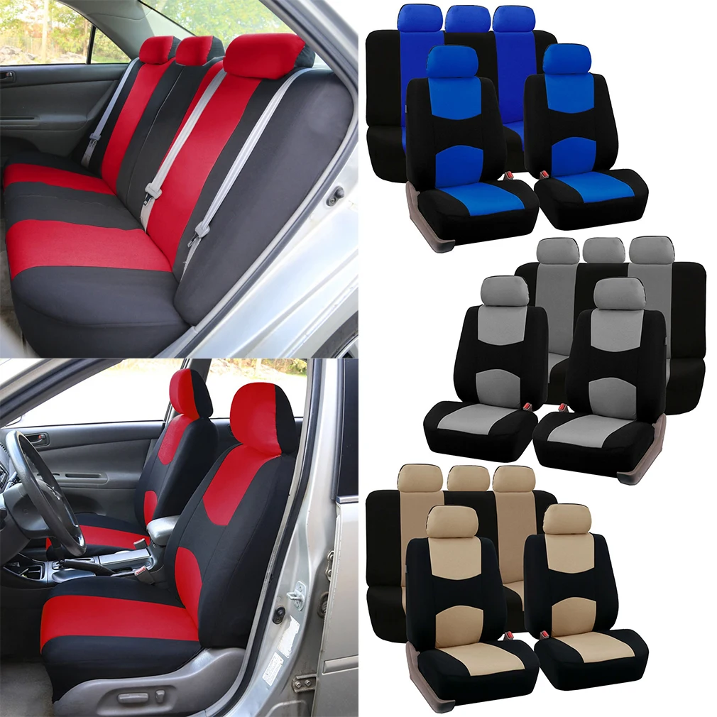 

9Pcs /Set Front Rear Universal Car Seat Auto Car Seat Vehicles Accessories J8
