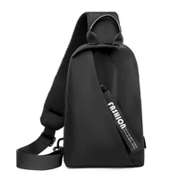 men fashion multifunctional shoulder crossbody bag male waterproof oxford outdoor travel sling bag pack messenger pack chest bag