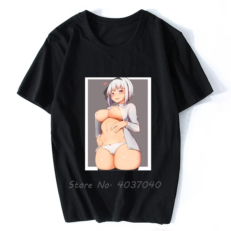 Летние модные 3d-футболки для мужчин Himiko Waifu забавная футболка Lewd с аниме девушкой