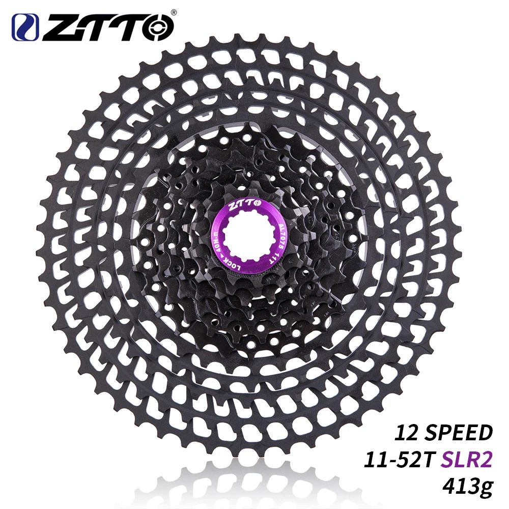 Велосипедная Сверхлегкая кассета ZTTO 12 Скоростей 11-52T 413 ГГц В | Спорт и развлечения