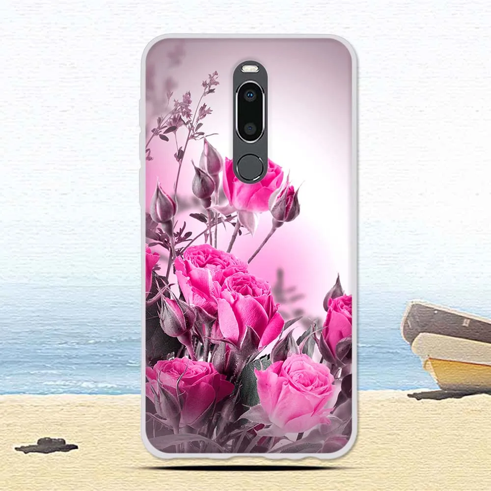 Чехол для Meizu X8 мягкий с рисунком из ТПУ силиконовый чехол тигром M8 Lite защитный