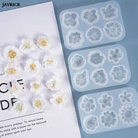 small flowers crystal epoxy resin molds decorations casting silicone mould diy craft handmade earrings jewelry making tools