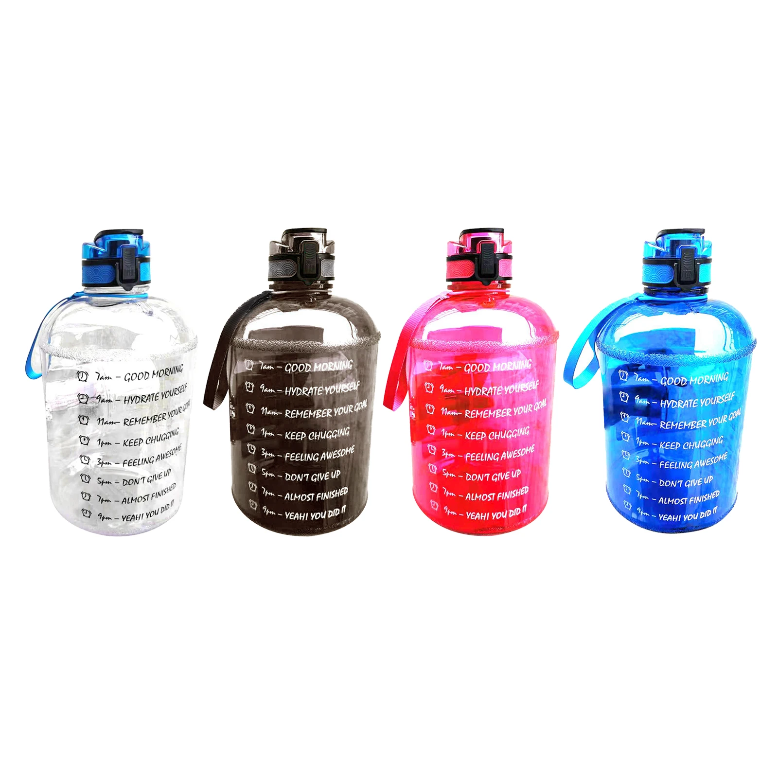 

127 OZ Water Bottle, Large Water Bottle with Handle Strap, Sports Water Bottle BPA Free Water Jugs