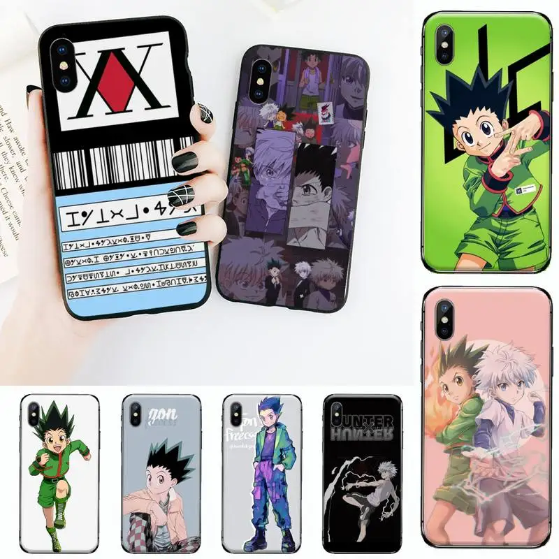 

Hunter x Hunter HXH Anime Phone Case for iPhone 11 12 mini pro XS MAX 8 7 6 6S Plus X 5S SE 2020 XR