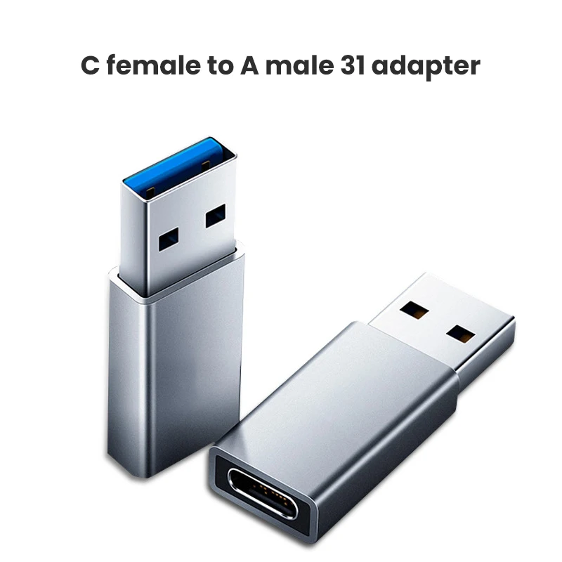 Адаптер USB 3 1 папа-мама Type-c