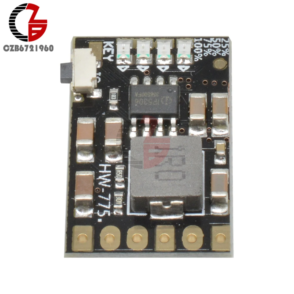 Модуль индикатора уровня заряда аккумуляторной батареи 5 В 2 А 3 7 4 В|Зарядные