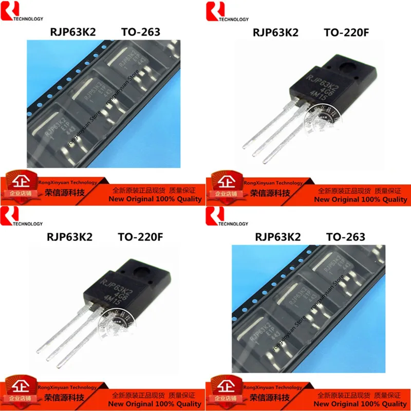 10 шт. RJP63K2-263 TO-220F RJP63K2DPP RJP63K2DPE 63K2 канала N кремния IGBT высокоскоростная переключения мощности 100% Новый оригинальный
