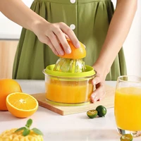 kitchenware multifunctional juicer grater green manual lemon orange juicer ginger garlic cheese grater