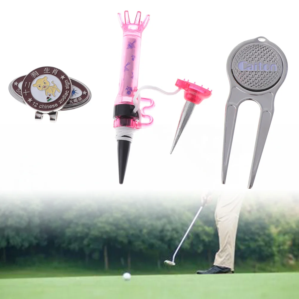 

G104 Tool Set Mark Divot Tool Marker Tee Accessories (Random Color)