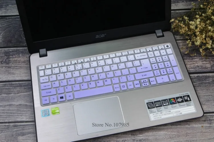Для Acer Aspire 7 A717 A715 71G 72G 72G/31/32/51/53 A517 A315 21 15 6 дюймов Чехол для клавиатуры