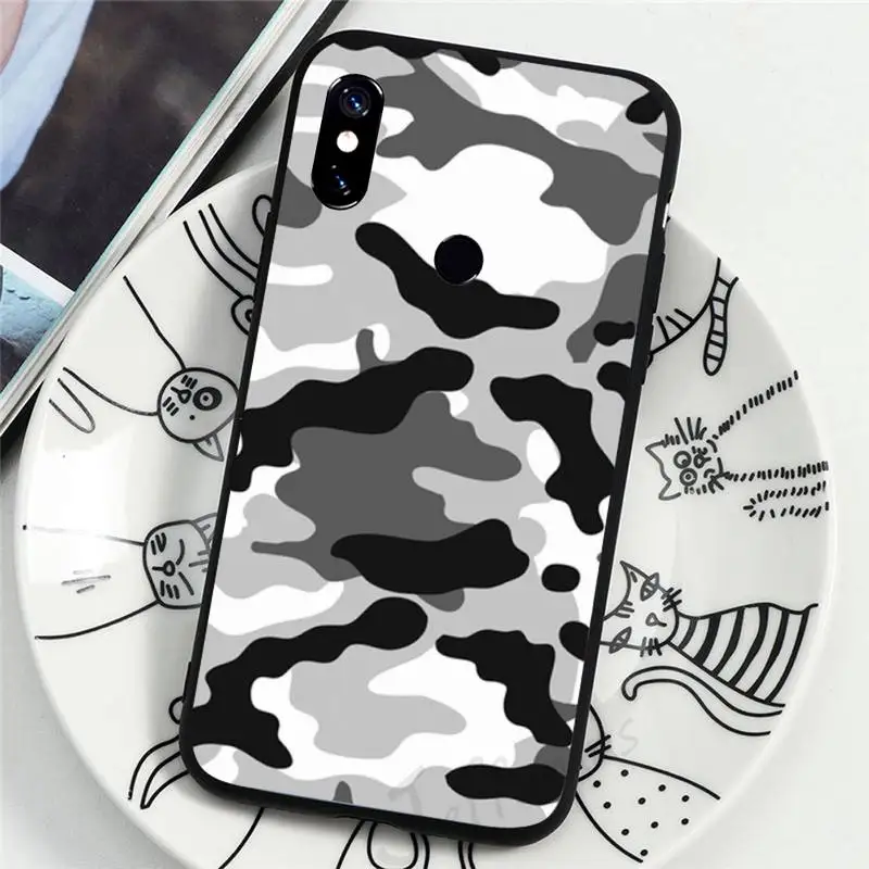 

Cool Camouflage art high quality Phone Case For Xiaomi Redmi note 7 8 9 t k30 max3 9 s 10 pro lite