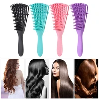 34pcs scalp massage comb hair brush women detangle hairbrush anti tie knot professional hair brush octopus type combs