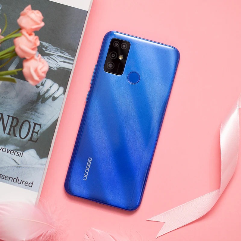 Tanie Wyprzedaż DOOGEE X96 Pro Smartphone 4GB + 64GB 13MP Quad Camera Telefony Komórkowe Celular Czterordzeniowy Telefon Komórkowy Android 11 5400mAh