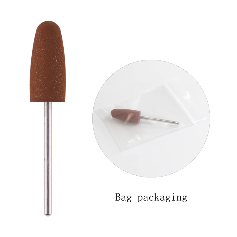 F04-bag packaging 1 шт. сверла для ногтей, силиконовая шлифовальная машина для лака для ногтей, роторные заусенцы для кутикулы, резак для маникюра, электрические аксессуары, инструменты - Цвет: F04-bag packaging