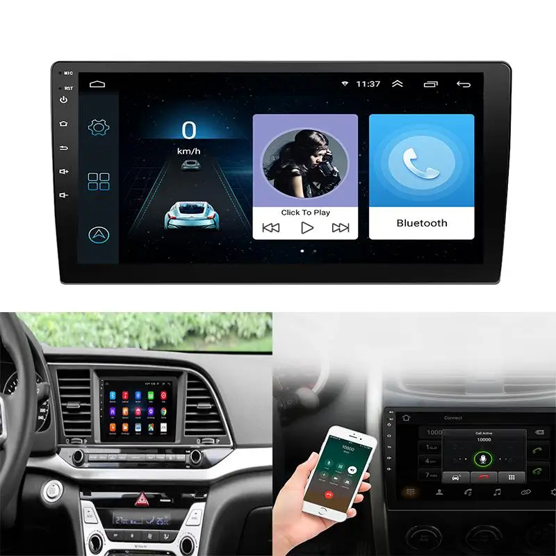 10 1 дюймовый автомобильный радиоприемник универсальная автомагнитола Wi Fi GPS