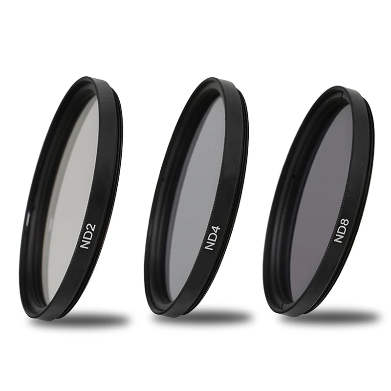 62 мм макросъемный фильтр + 1 2 4 10 набор ND2 8 для объектива камеры бленда Canon Nikon Sony |