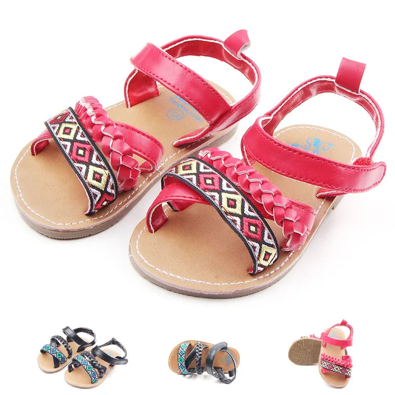 Модные сандалии на резиновой подошве для детей девочек с цветами|sandals for baby|sandals