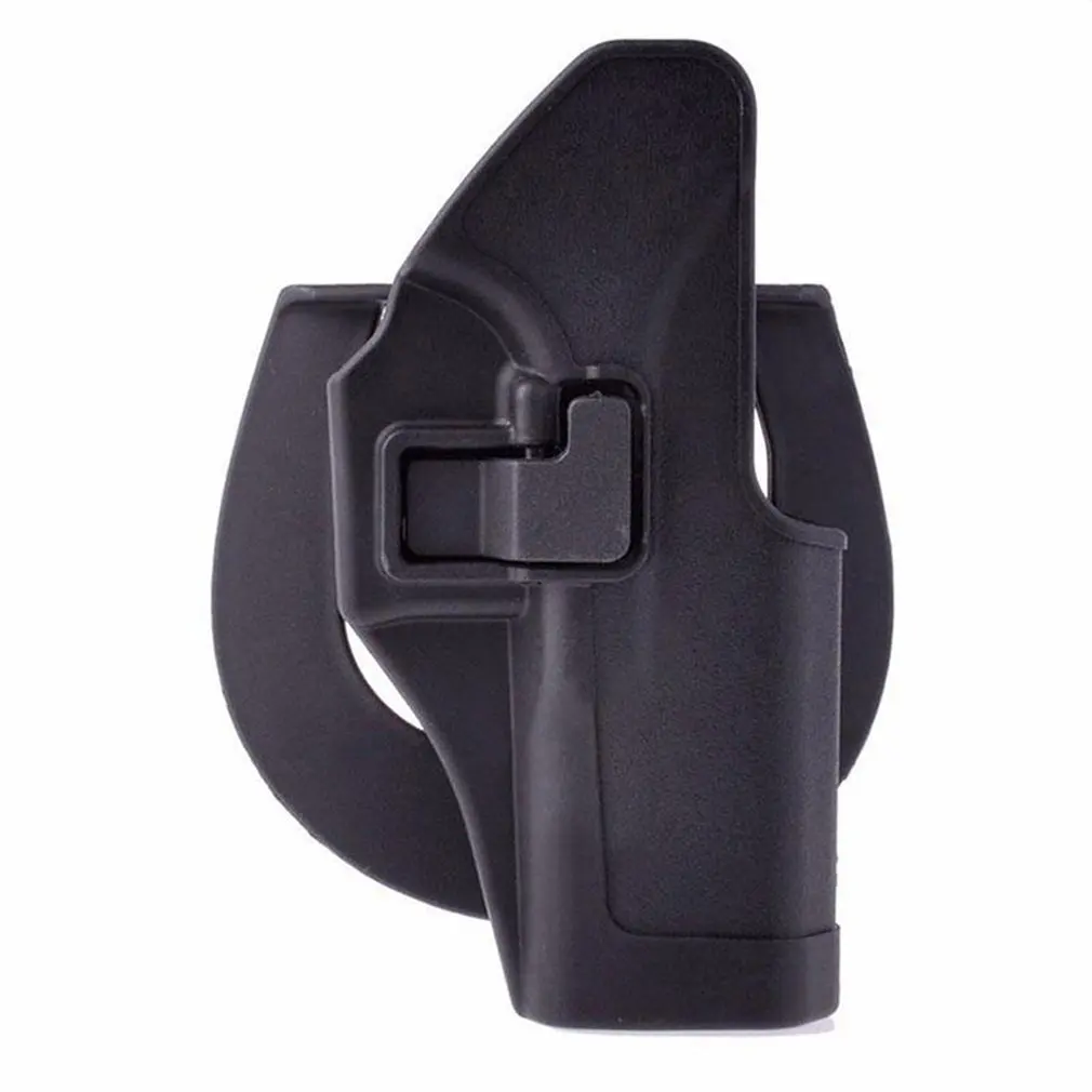 

Tactical CQC Serpa Concealment Quick Right Hand Waist Paddle Belt Loop Pistol Holster Gun Case for Glock 17 19 22 23 31 32