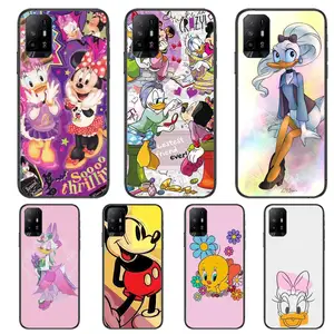 mickey friendsfor realme c3 case soft silicon back cover oppo realme c3 rmx2020 coque capa funda find x3 pro c21 8 pro a91 free global shipping