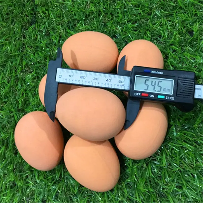 

Bulk Set Of 6Pcs Bouncy Eggs Realistic Fake Rubber Bouncing Balls Pet Toy Prank Joke Toy