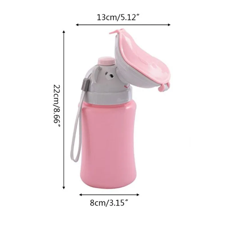 Портативный горшок для девочек 500 мл писсуар унитаз дорожные принадлежности