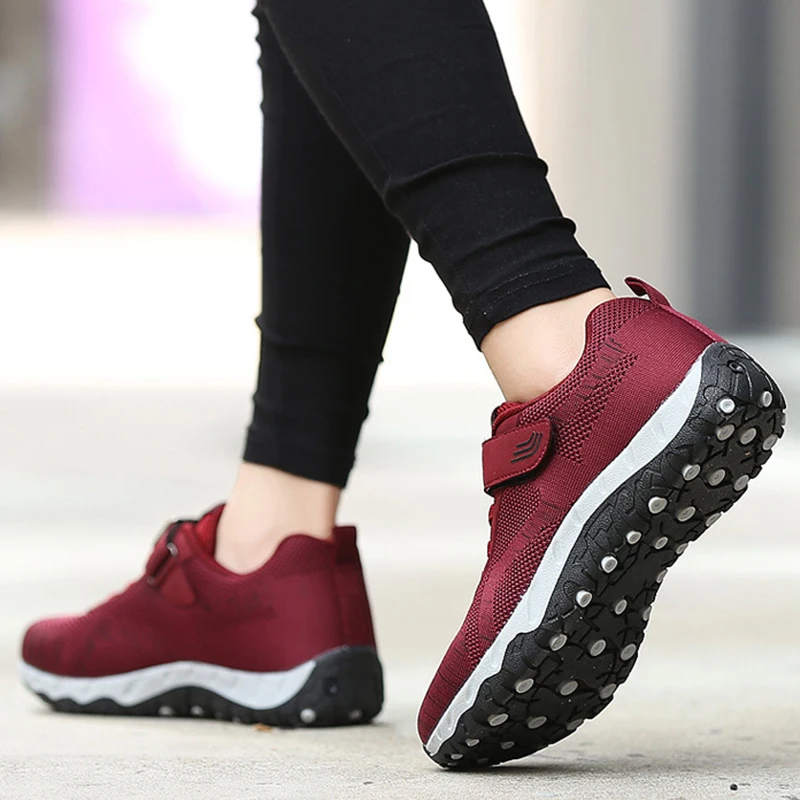 

2021 New Women's Sneakers Comfortable Shoes For Women Breathable Flat Shoes Female Casual Sneakers Women Vulcanize Shoes Black