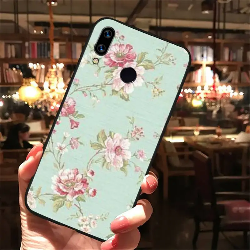 

Flower Emboss Phone Case For Xiaomi Redmi note Mi Huawei honor P smart 8 9 10 S T 20 30 40 lite Pro x