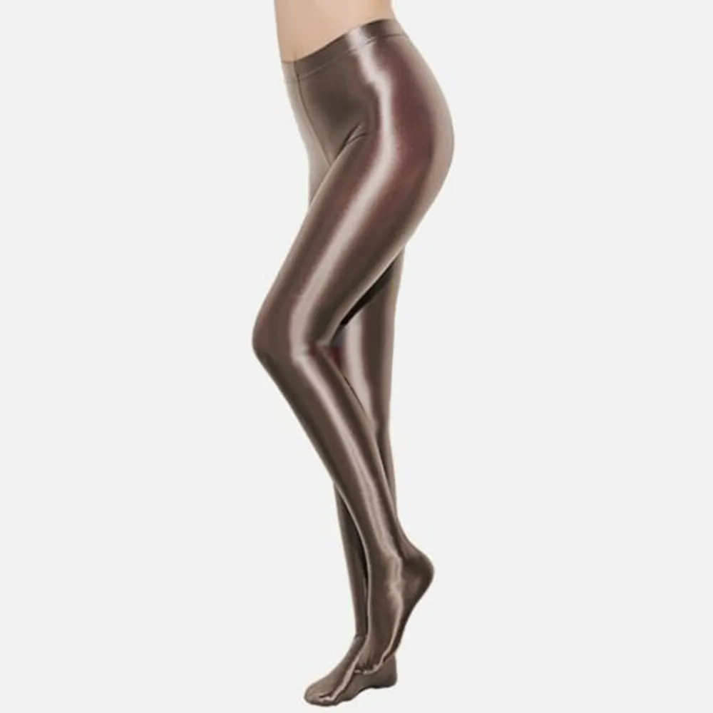 Sexy Men Satin Homme Glossy Opaque Shiny Tight Pantyhose Damen Nylon Glitter Sexy Strümpfe Fetish Socks Sexy Stocking