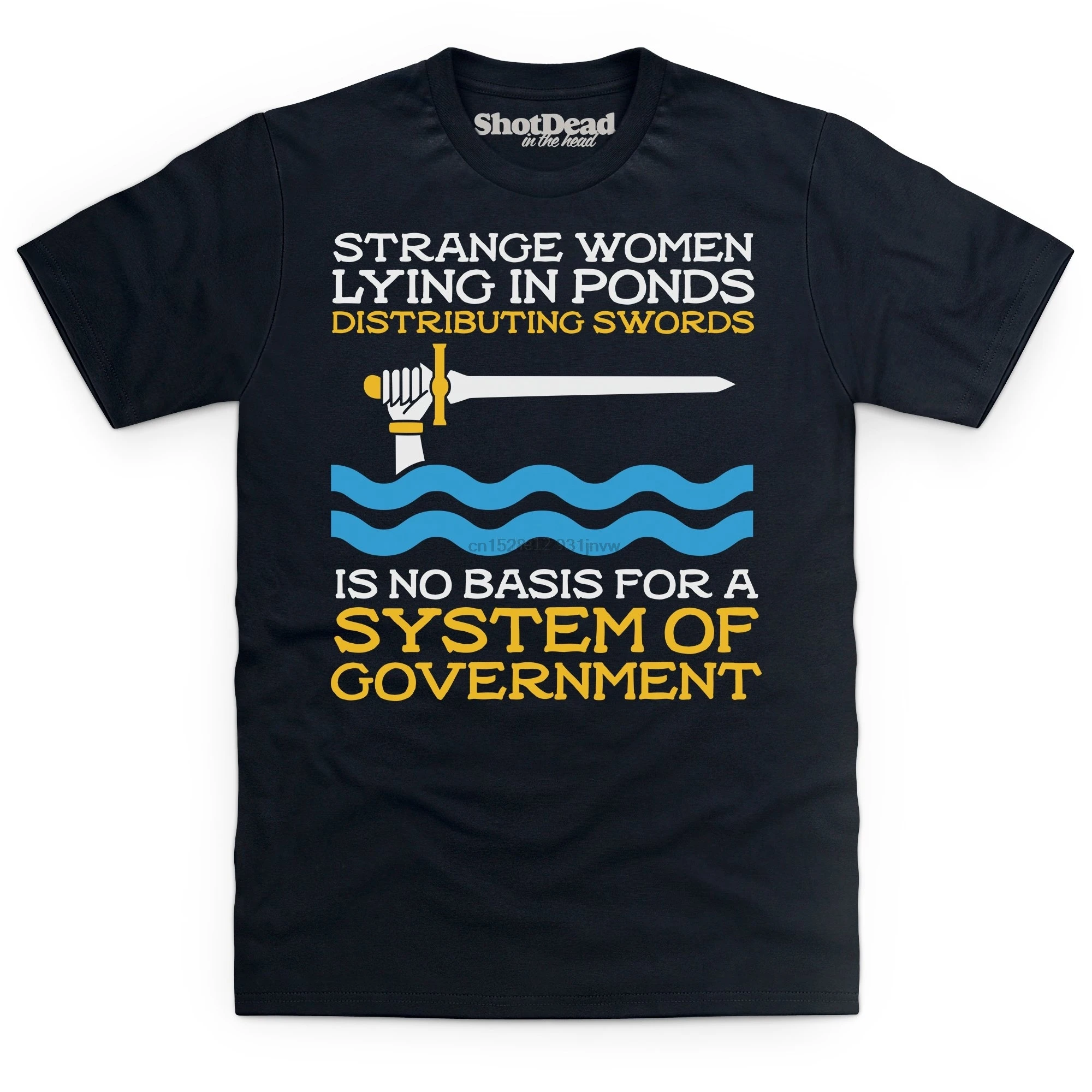 

Inspired By Monty Python And The Holy Grail - Strange Women T Shirt 2019 New Streetwear men short-sleeved T-shirt