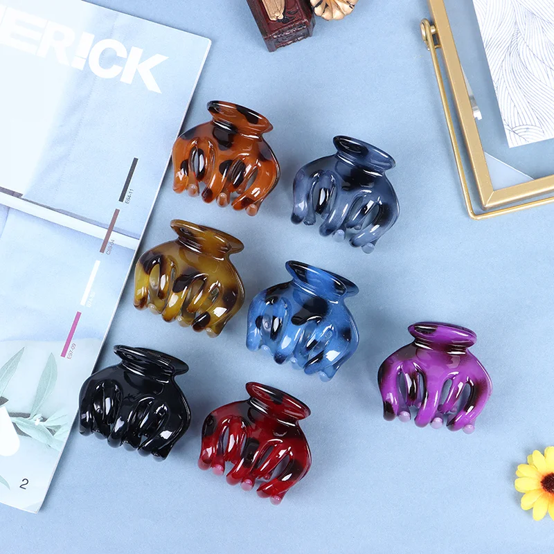 

Women Octopus Hair Claw Hairpin Clip Lady Solid Fashion Hair Clip Hairpin Plastic Styling Tools Hair Decoration Accessories