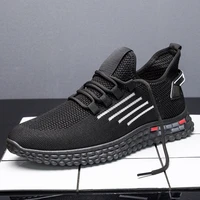 sport running men shoes air mesh breathable male classic sneakers new cushioning casual balck shoes lightweight tennis shoes re